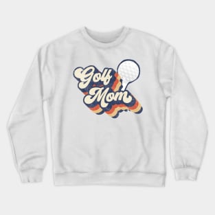 Retro Golf Mom Mother's Day Crewneck Sweatshirt